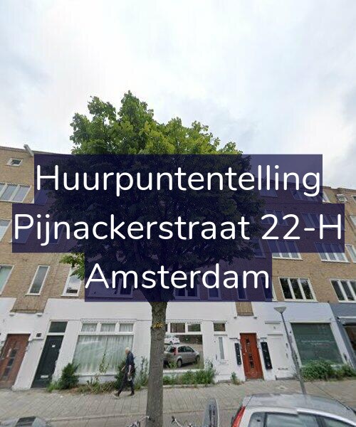 Foto gevel Huurpuntentelling voor Pijnackerstraat 22-H, Amsterdam