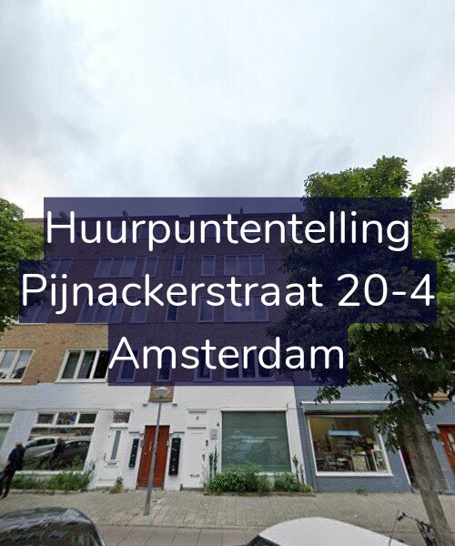 Foto gevel Huurpuntentelling voor Pijnackerstraat 20-4, Amsterdam