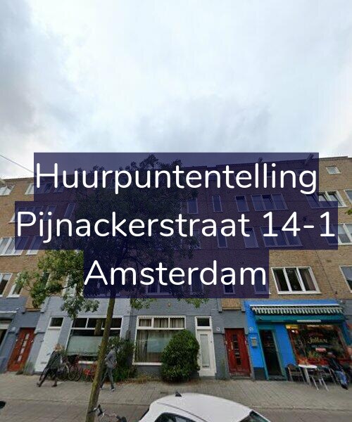Foto gevel Huurpuntentelling voor Pijnackerstraat 14-1, Amsterdam
