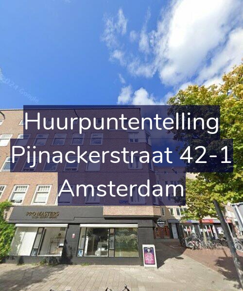 Foto gevel Huurpuntentelling voor Pijnackerstraat 42-1, Amsterdam