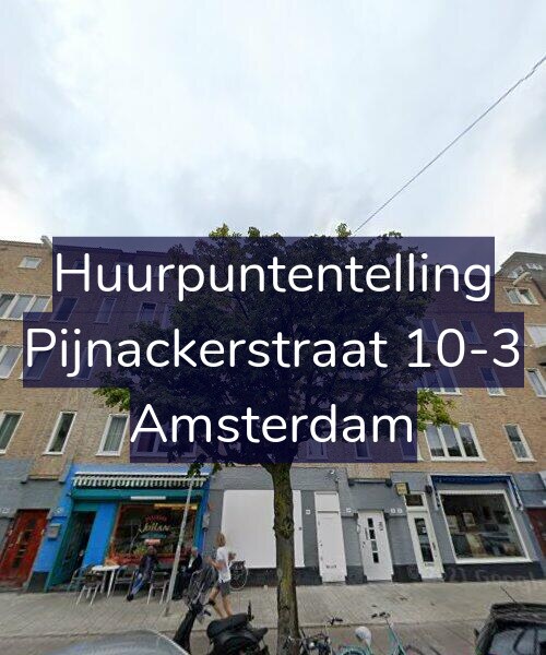 Foto gevel Huurpuntentelling voor Pijnackerstraat 10-3, Amsterdam