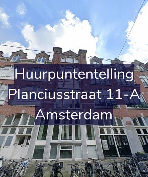 Foto gevel Huurpuntentelling voor Planciusstraat 11-A, Amsterdam