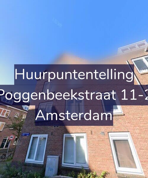 Foto gevel Huurpuntentelling voor Poggenbeekstraat 11-2, Amsterdam