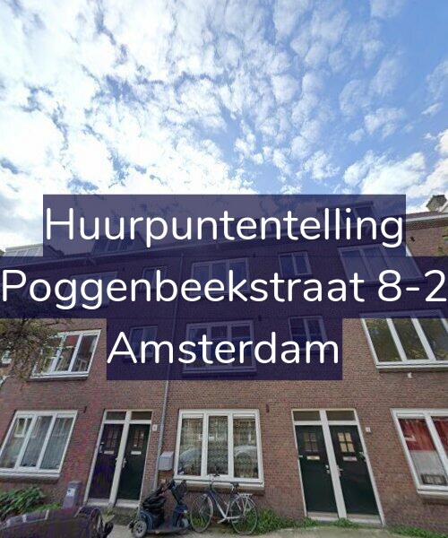 Foto gevel Huurpuntentelling voor Poggenbeekstraat 8-2, Amsterdam