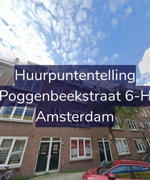 Foto gevel Huurpuntentelling voor Poggenbeekstraat 6-H, Amsterdam