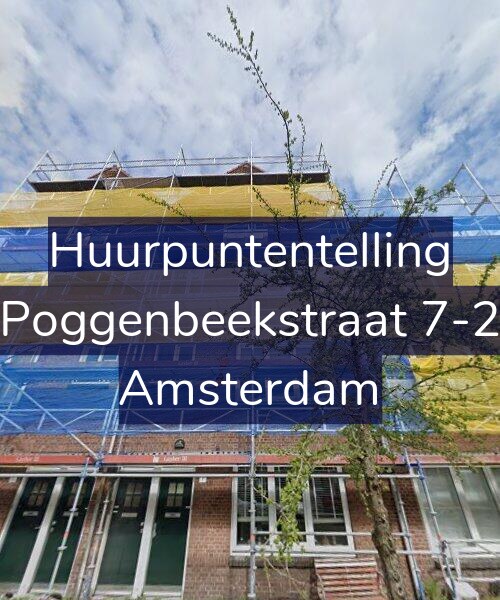 Foto gevel Huurpuntentelling voor Poggenbeekstraat 7-2, Amsterdam