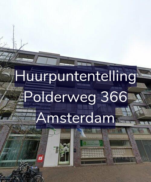 Foto gevel Huurpuntentelling voor Polderweg 366, Amsterdam