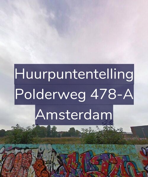Foto gevel Huurpuntentelling voor Polderweg 478-A, Amsterdam