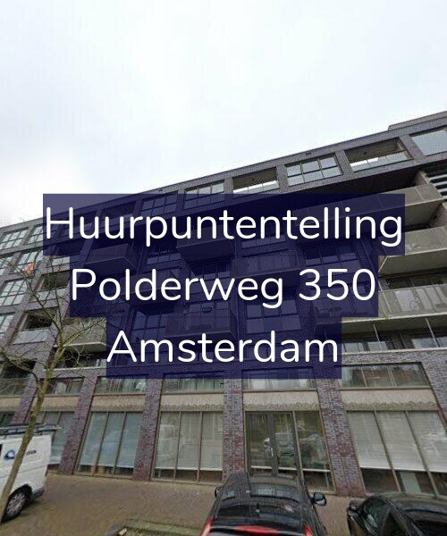 Foto gevel Huurpuntentelling voor Polderweg 350, Amsterdam