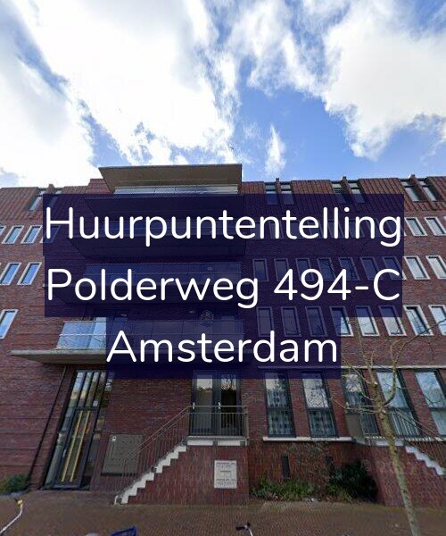 Foto gevel Huurpuntentelling voor Polderweg 494-C, Amsterdam