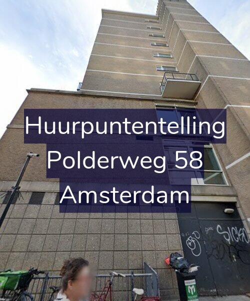 Foto gevel Huurpuntentelling voor Polderweg 58, Amsterdam