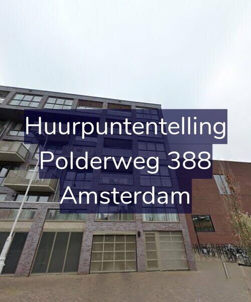 Foto gevel Huurpuntentelling voor Polderweg 388, Amsterdam