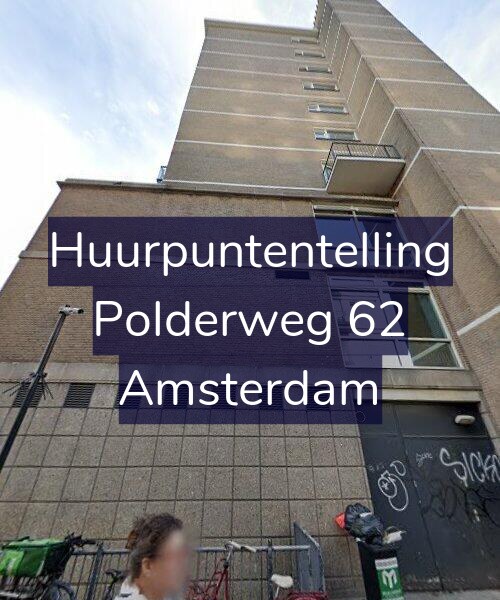 Foto gevel Huurpuntentelling voor Polderweg 62, Amsterdam