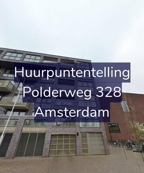 Foto gevel Huurpuntentelling voor Polderweg 328, Amsterdam