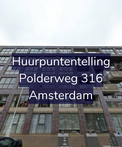Foto gevel Huurpuntentelling voor Polderweg 316, Amsterdam