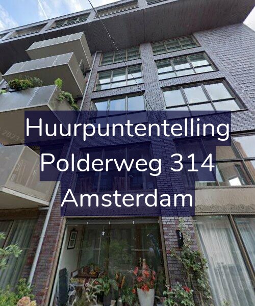 Foto gevel Huurpuntentelling voor Polderweg 314, Amsterdam