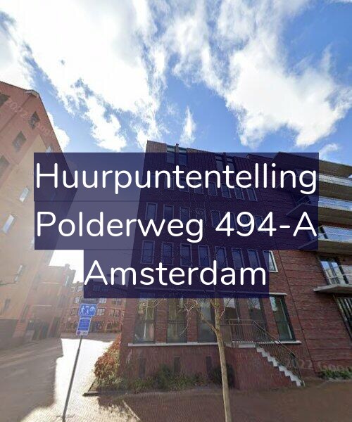 Foto gevel Huurpuntentelling voor Polderweg 494-A, Amsterdam