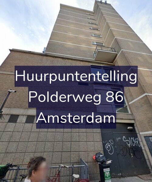 Foto gevel Huurpuntentelling voor Polderweg 86, Amsterdam
