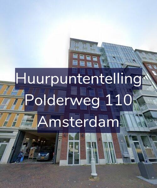 Foto gevel Huurpuntentelling voor Polderweg 110, Amsterdam