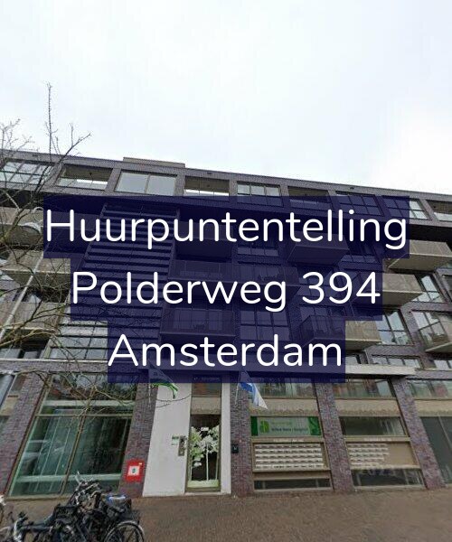 Foto gevel Huurpuntentelling voor Polderweg 394, Amsterdam