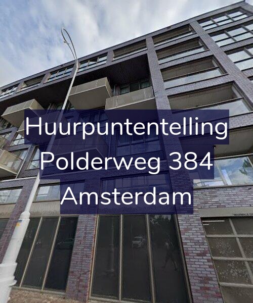 Foto gevel Huurpuntentelling voor Polderweg 384, Amsterdam