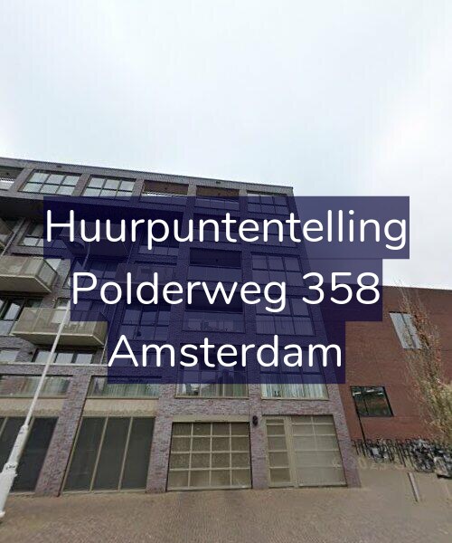 Foto gevel Huurpuntentelling voor Polderweg 358, Amsterdam