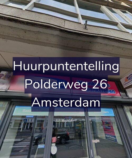 Foto gevel Huurpuntentelling voor Polderweg 26, Amsterdam