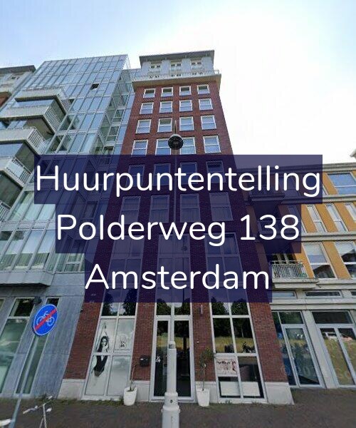 Foto gevel Huurpuntentelling voor Polderweg 138, Amsterdam