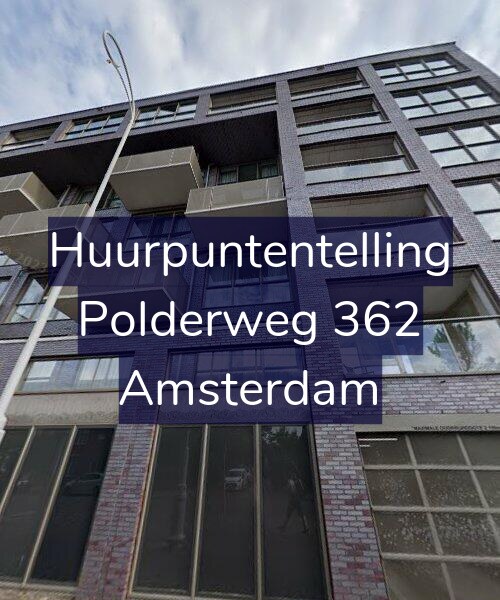 Foto gevel Huurpuntentelling voor Polderweg 362, Amsterdam