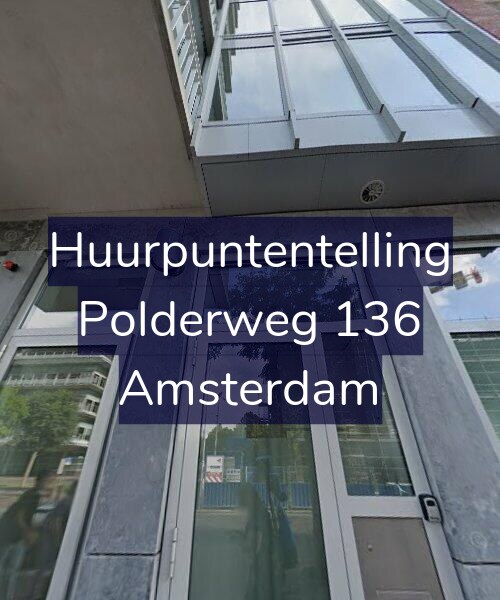 Foto gevel Huurpuntentelling voor Polderweg 136, Amsterdam