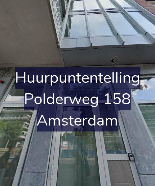Foto gevel Huurpuntentelling voor Polderweg 158, Amsterdam