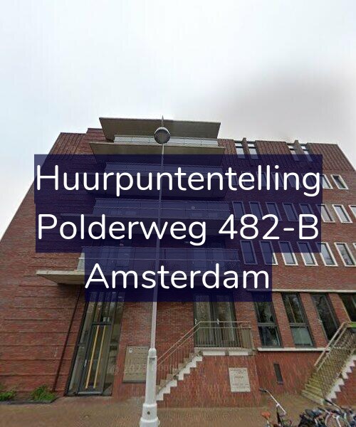 Foto gevel Huurpuntentelling voor Polderweg 482-B, Amsterdam