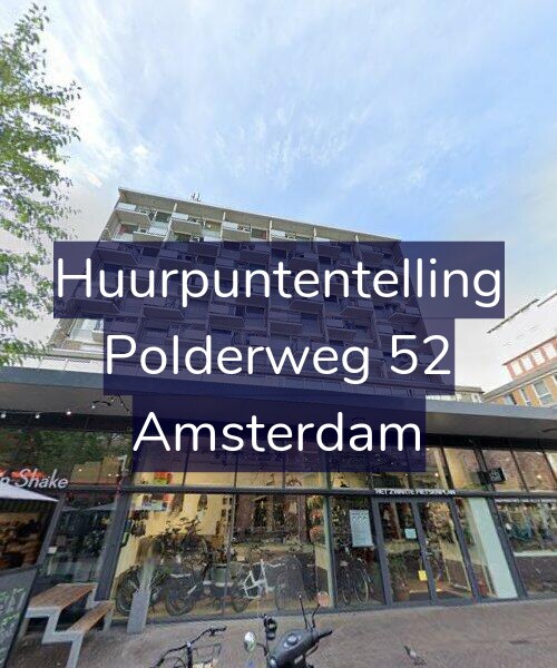Foto gevel Huurpuntentelling voor Polderweg 52, Amsterdam