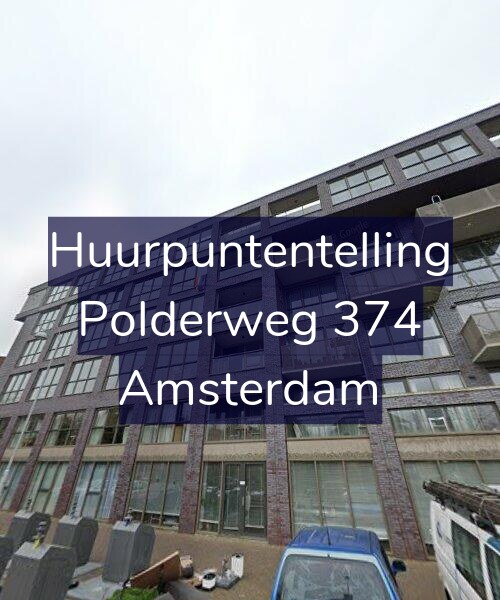 Foto gevel Huurpuntentelling voor Polderweg 374, Amsterdam