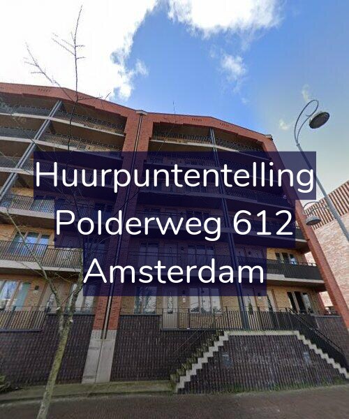 Foto gevel Huurpuntentelling voor Polderweg 612, Amsterdam