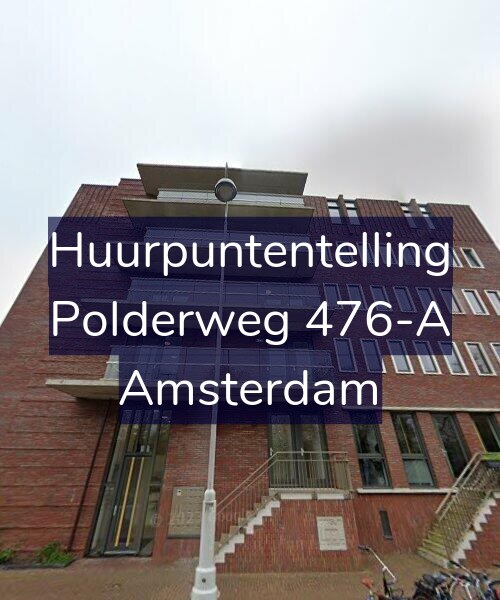 Foto gevel Huurpuntentelling voor Polderweg 476-A, Amsterdam