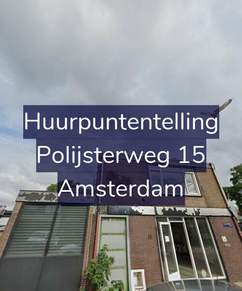 Foto gevel Huurpuntentelling voor Polijsterweg 15, Amsterdam