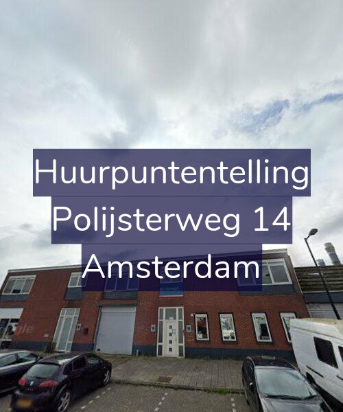 Foto gevel Huurpuntentelling voor Polijsterweg 14, Amsterdam