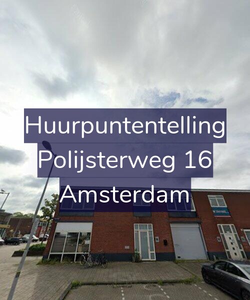 Foto gevel Huurpuntentelling voor Polijsterweg 16, Amsterdam