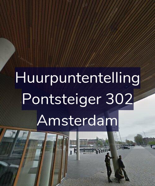 Foto gevel Huurpuntentelling voor Pontsteiger 302, Amsterdam