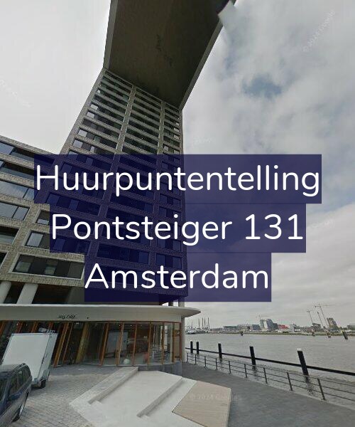 Foto gevel Huurpuntentelling voor Pontsteiger 131, Amsterdam