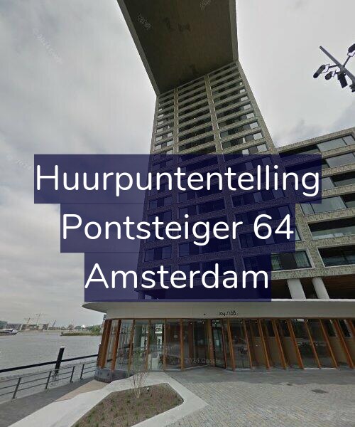 Foto gevel Huurpuntentelling voor Pontsteiger 64, Amsterdam