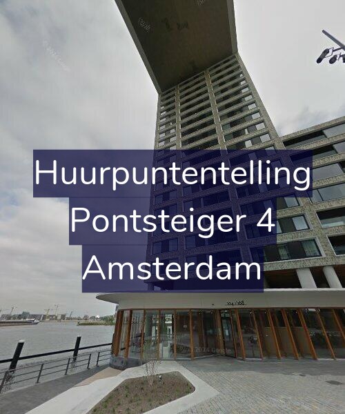 Foto gevel Huurpuntentelling voor Pontsteiger 4, Amsterdam