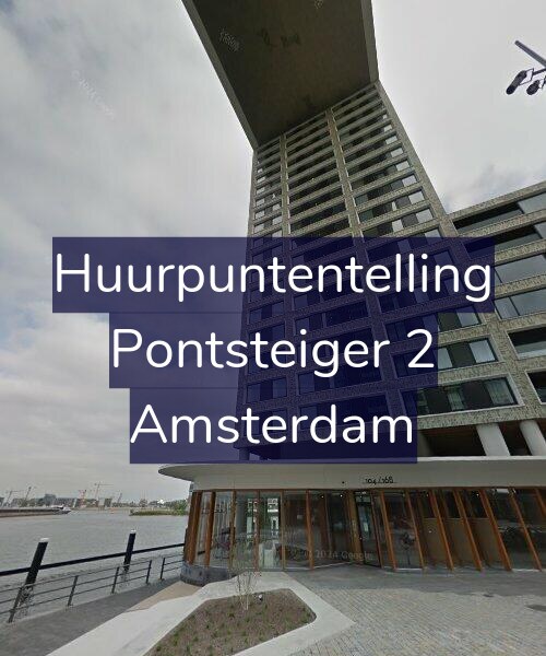 Foto gevel Huurpuntentelling voor Pontsteiger 2, Amsterdam