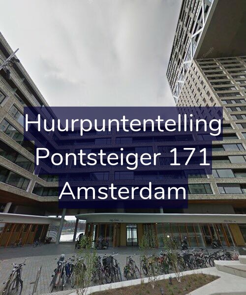 Foto gevel Huurpuntentelling voor Pontsteiger 171, Amsterdam