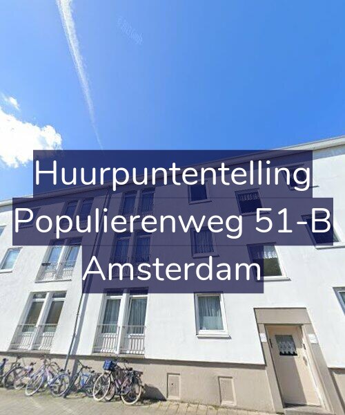 Foto gevel Huurpuntentelling voor Populierenweg 51-B, Amsterdam