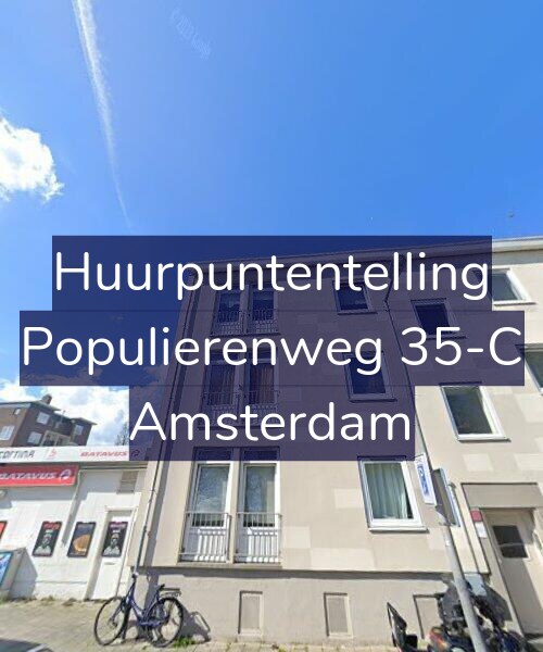 Foto gevel Huurpuntentelling voor Populierenweg 35-C, Amsterdam