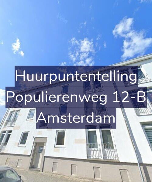 Foto gevel Huurpuntentelling voor Populierenweg 12-B, Amsterdam