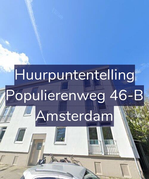 Foto gevel Huurpuntentelling voor Populierenweg 46-B, Amsterdam