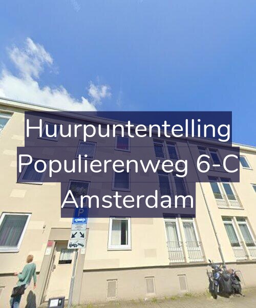 Foto gevel Huurpuntentelling voor Populierenweg 6-C, Amsterdam